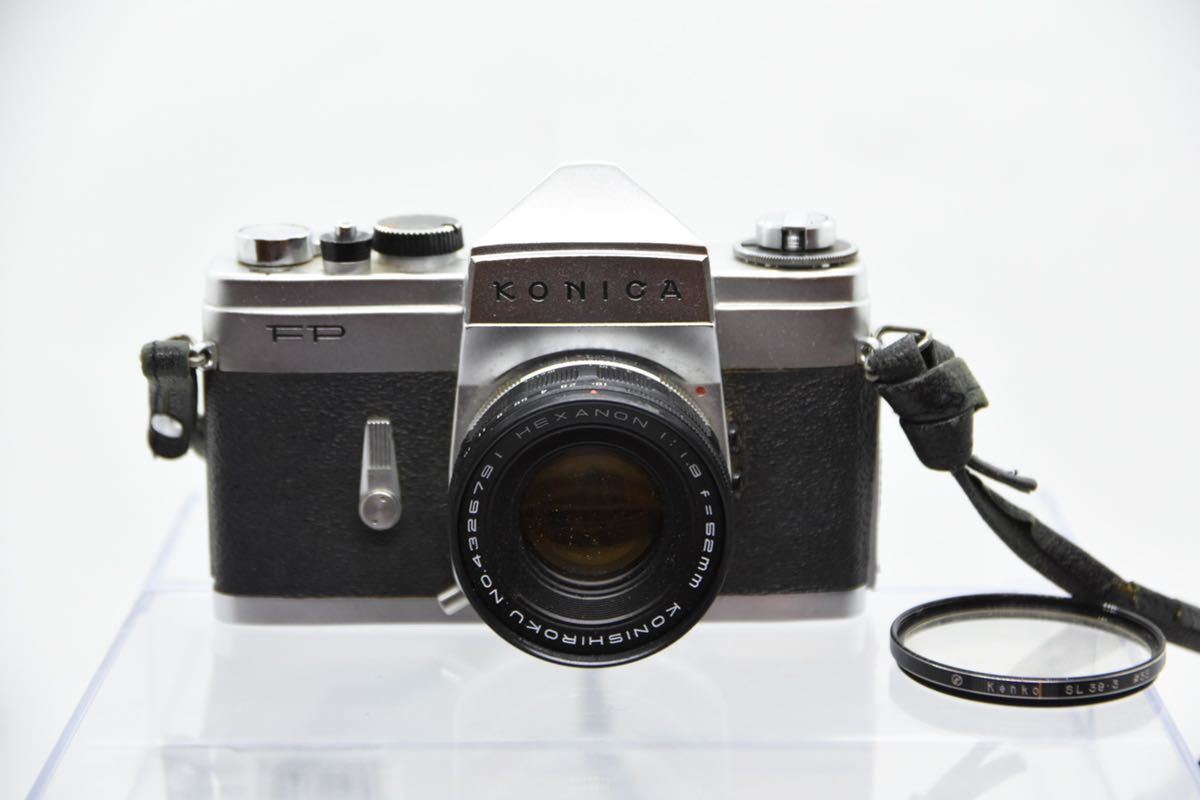Konica FP F1.8 52mm KONISHIROKU レンズ 一眼レフ X1拍卖