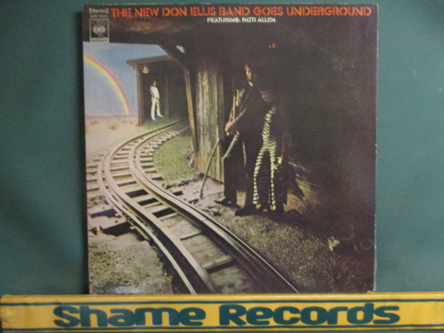 The New Don Ellis Band : Goes Underground F. Patti Allen LP // Jazz Rock / Jazz Others / 落札5点で送料無料拍卖