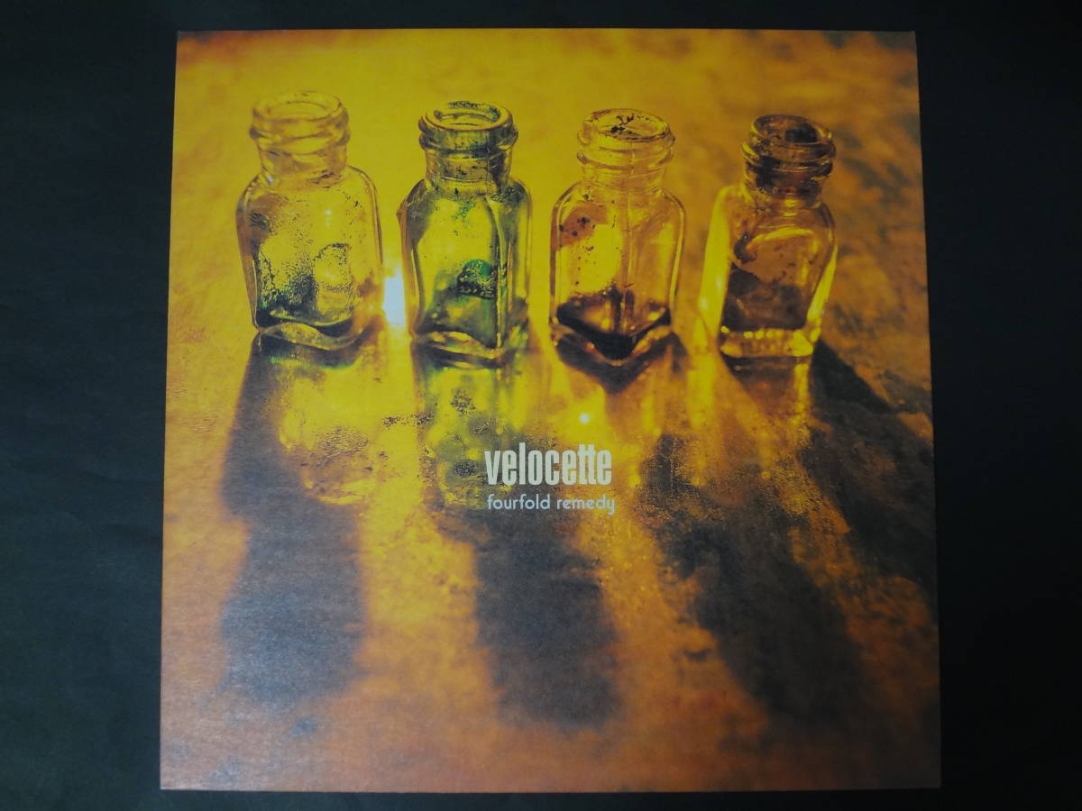 VELOCETTE / fourfold remedy '98 UK Orig LP レコード ネオアコ ギターポップ ブリットポップ クラブヒット brit pop comet gain kicker拍卖