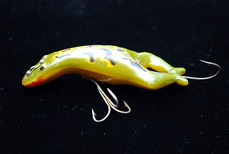 HEDDON LUNY FROG 3500,VINTAGE LURE.へドン 。ルーニー フロッグ、C1927拍卖