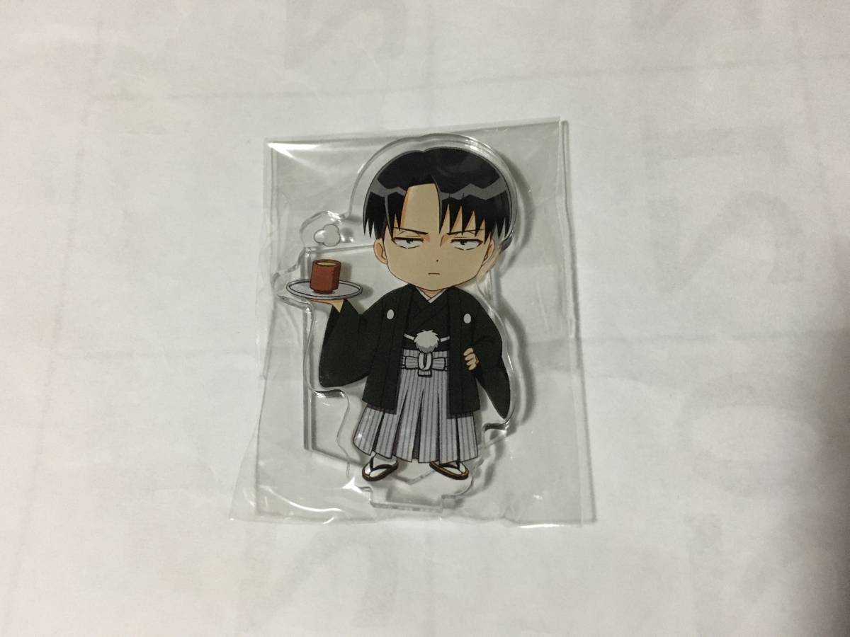 進撃の巨人 キャラウムカフェ アクリルスタンド リヴァイ 2個あり拍卖
