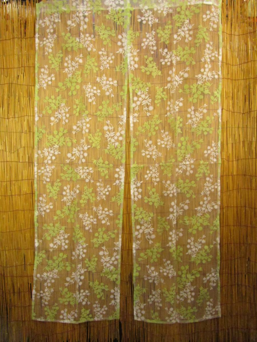 ③新品*コットン&ポリエステル素材*スケルトン*暖簾*のれん拍卖