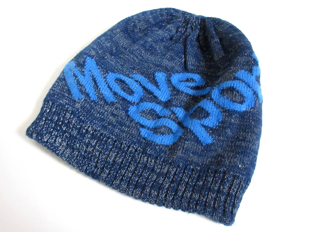 デサント DESCENTE ニットキャップ 紺 ネイビー F yg92拍卖