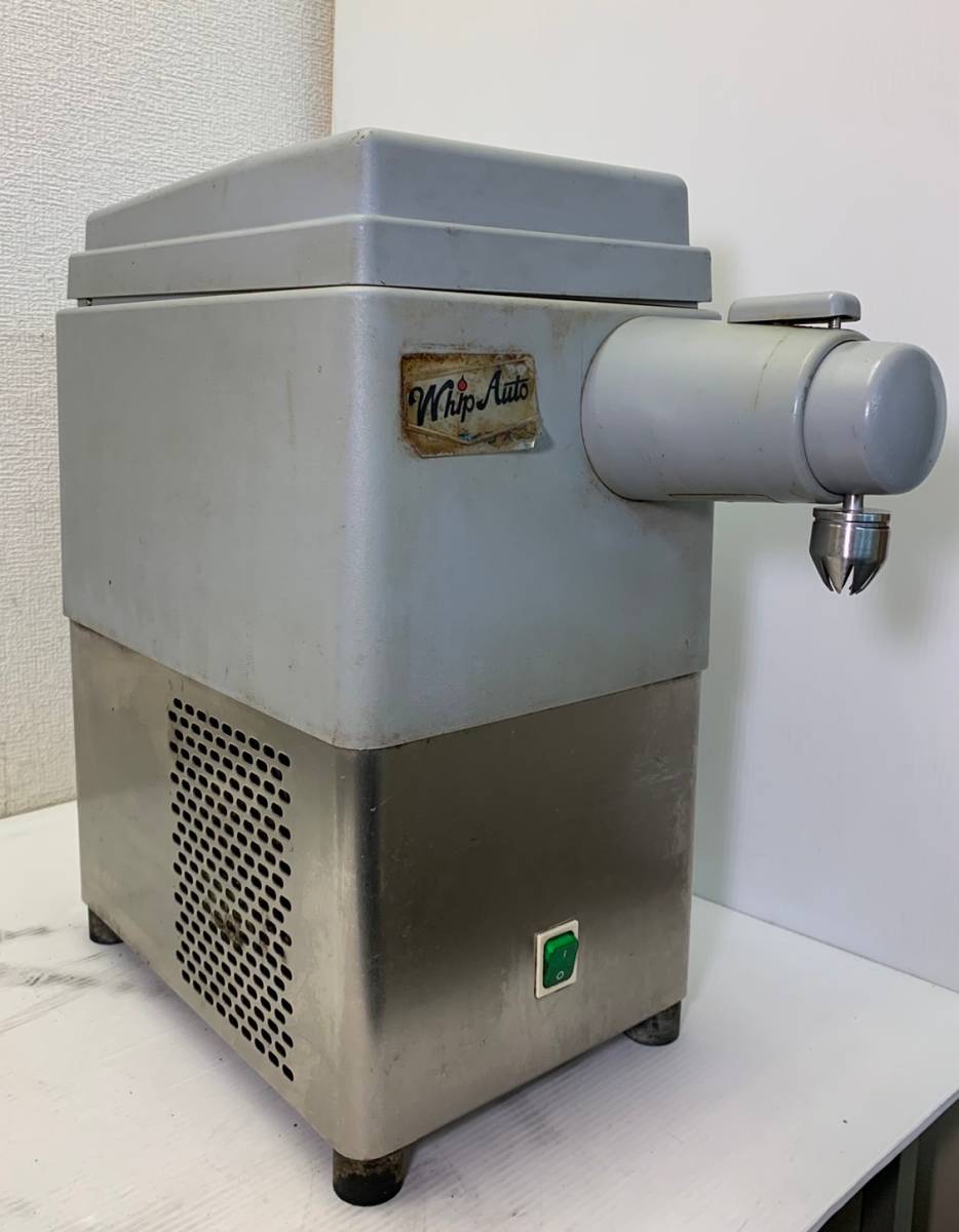 H228-5 ジャンク品☆部品取りなど◆愛工舎◆ホイップオート【WA-1.8B】 卓上型 ホイップクリームマシン 飲食店/店舗/厨房/業務用拍卖