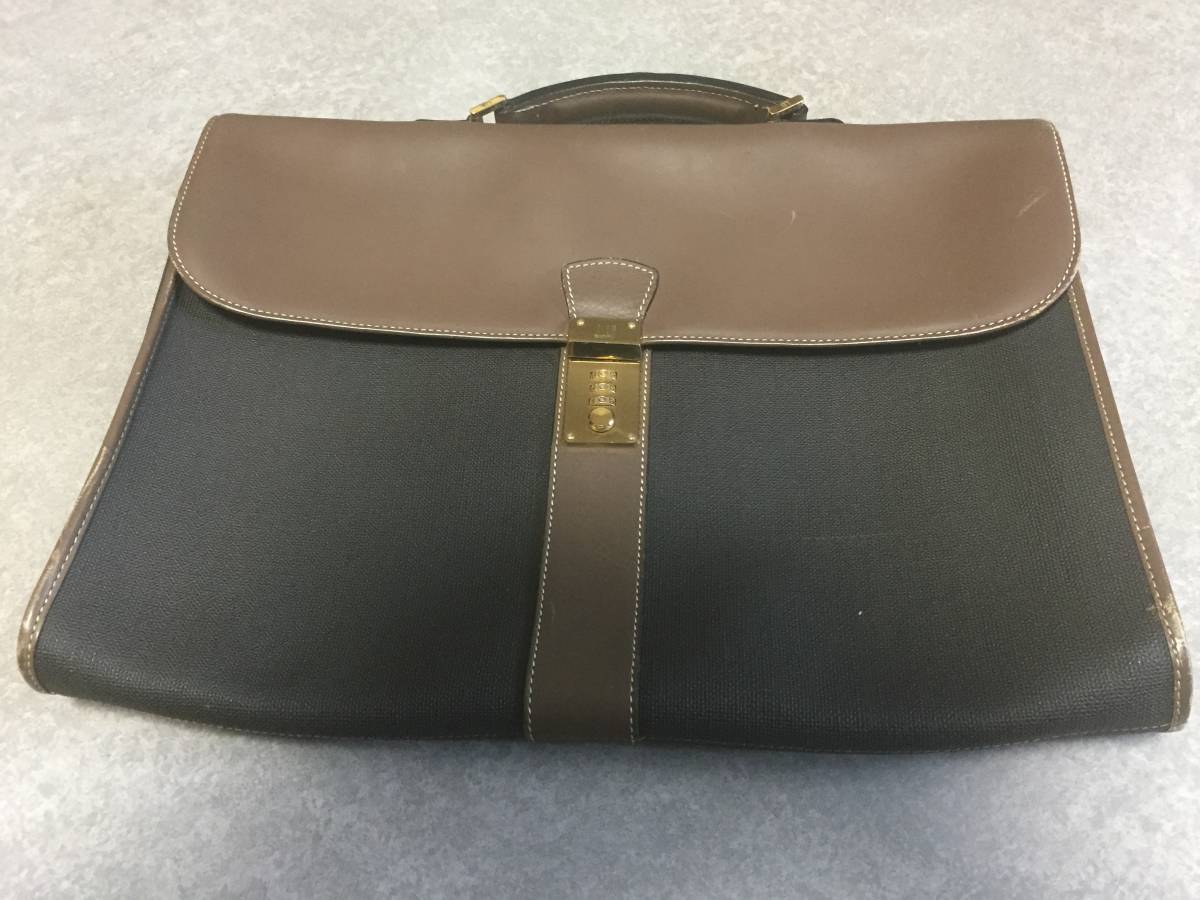 ダンヒル ビジネスバッグ ナンバーロック レア dunhill拍卖