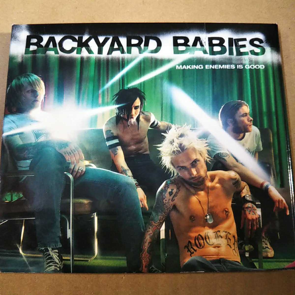 中古CD BACKYARD BABIES / バックヤード・ベイビーズ『MAKING ENEMIES IS GOOD』輸入盤/紙ケース【1160】拍卖