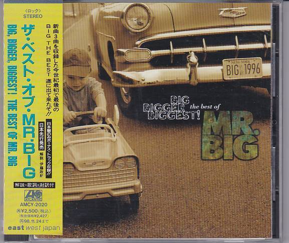 ★CD BIG,BIGGER,BIGGEST! The Best Of MR.BIG ザ・ベスト・オブ・MR.BIG 全17曲収録拍卖