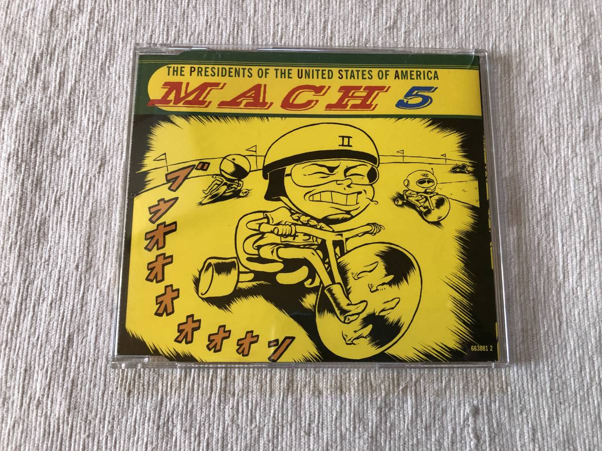 CDS  THE PRESIDENTS OF UNITED STATE OF AMERICA ザ・プレジデンツ・オブ・ザ・ユナイテッド・オブ・アメリカ 『MACH 5』 663881 2拍卖