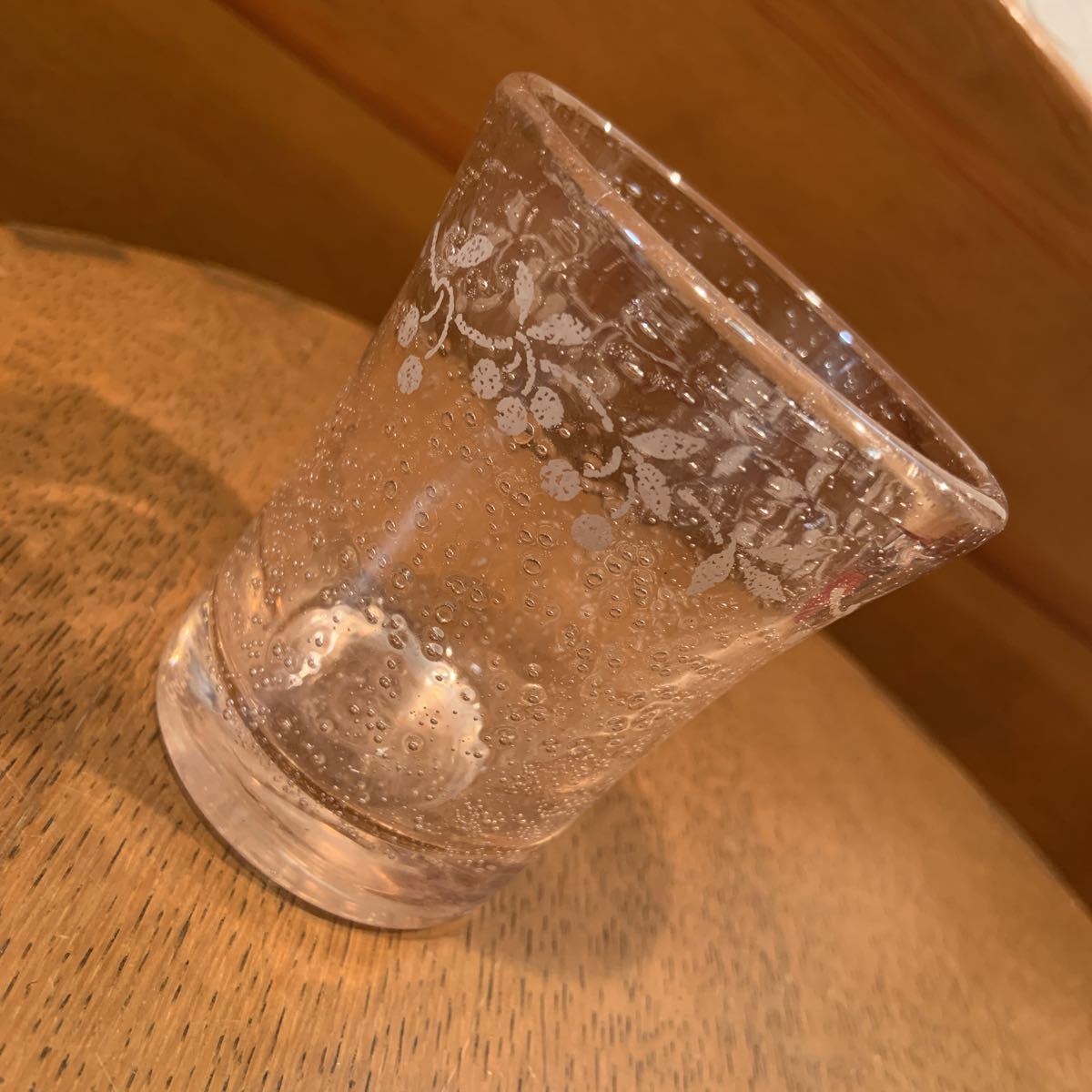 雑貨マニー■ハンドメイドのガラスコップ■さくらんぼ柄♪拍卖