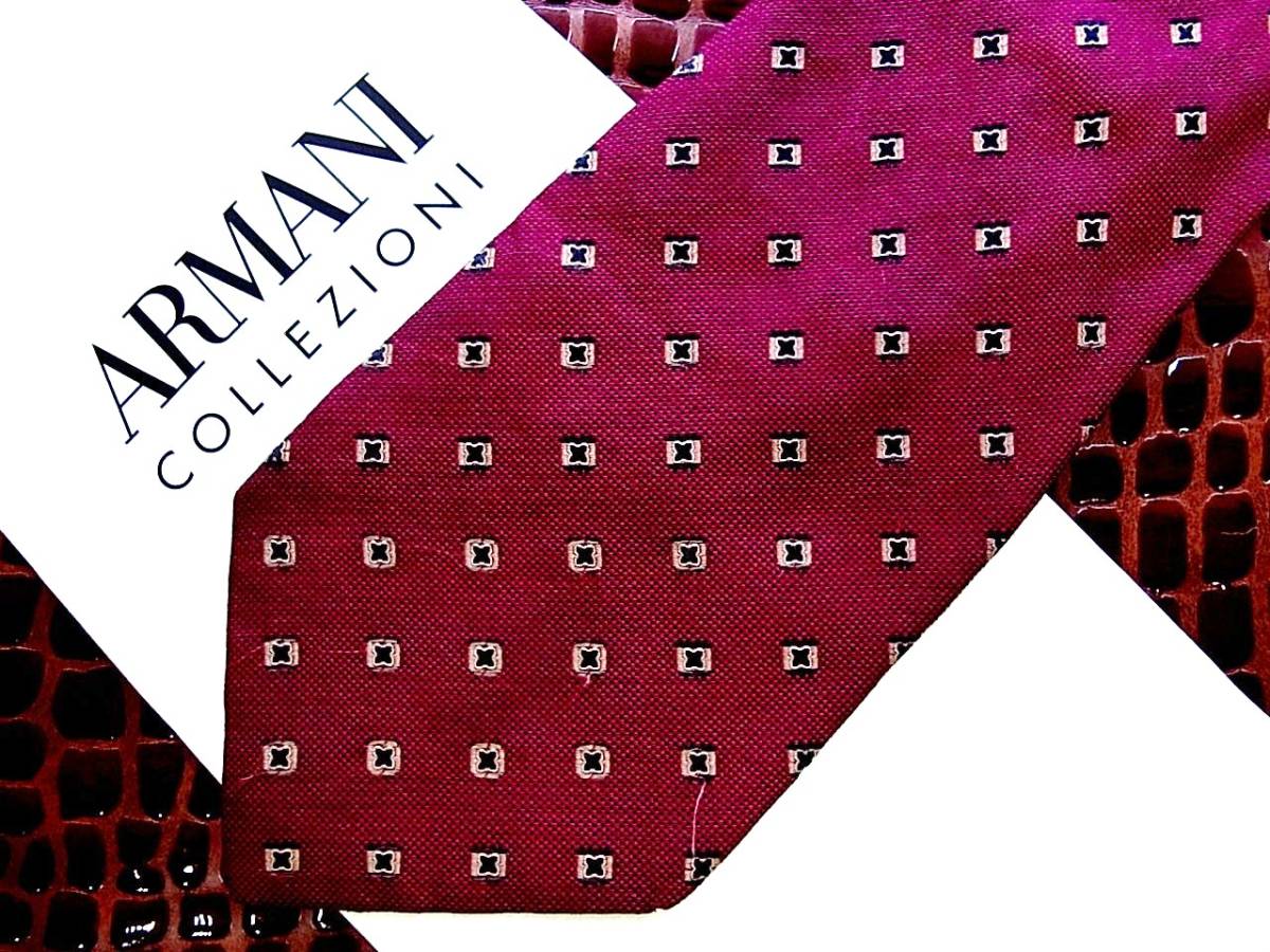 ○E083N●USED並●アルマーニのネクタイ拍卖