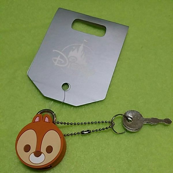 ディズニーストア チップ キーホルダー カギ パドロック拍卖