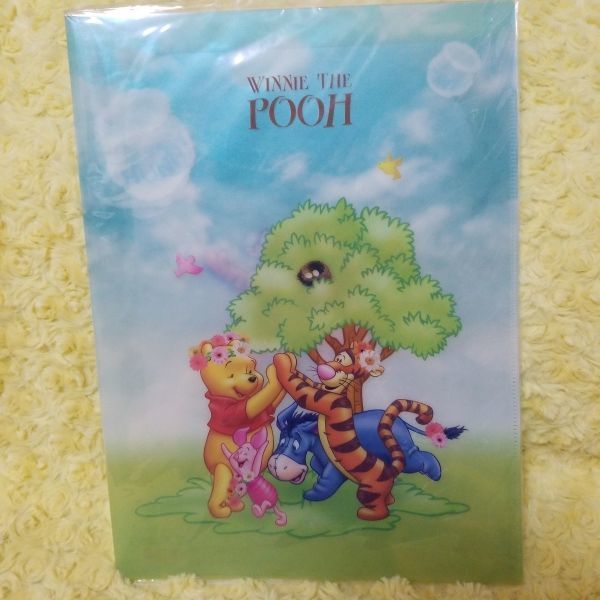 ディズニーストア プーさん ティガー イーヨー ダブルクリアファイル拍卖
