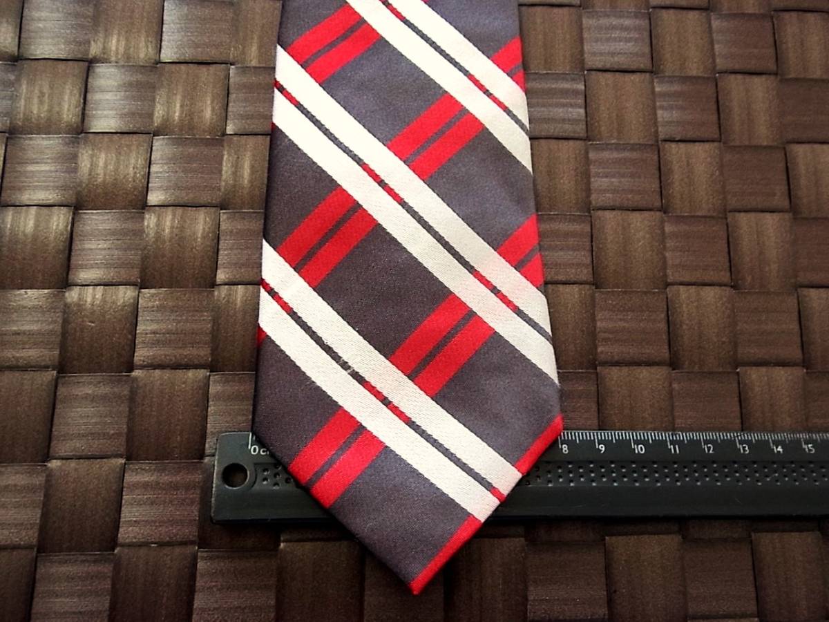 【特選】2024美品【人気の超細ナロータイ】スーツセレクト「SUIT SELECT」ネクタイ・シルク100%拍卖