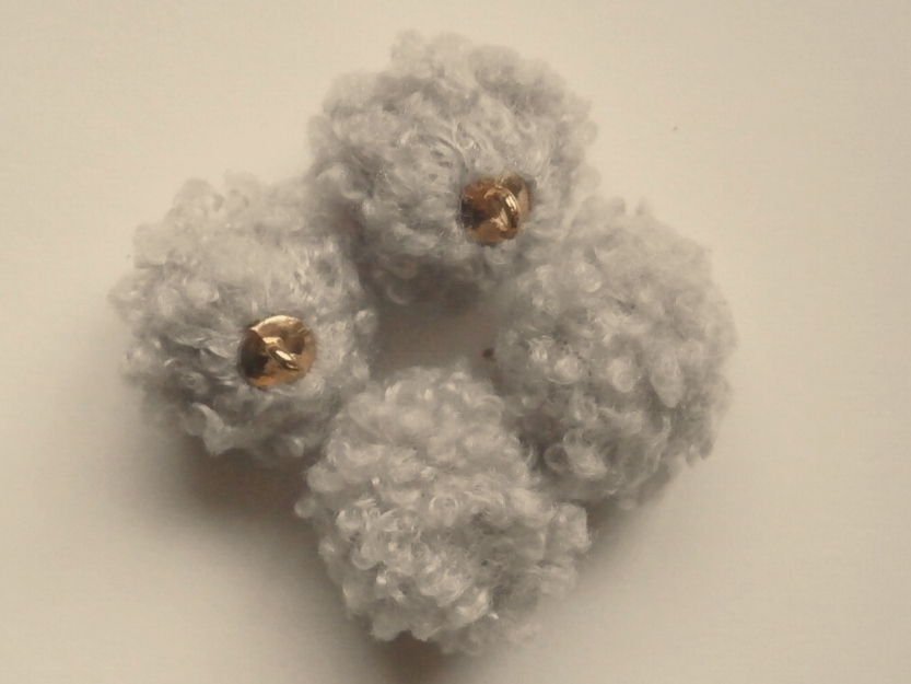 フワモコチャーム★20×19★グレー拍卖