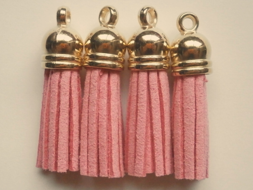 フリンジ★38mm★ピンク拍卖