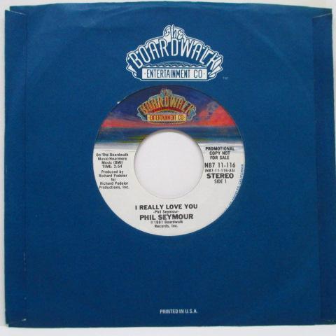 PHIL SEYMOUR-I Really Love You (US Promo 7+CS)拍卖