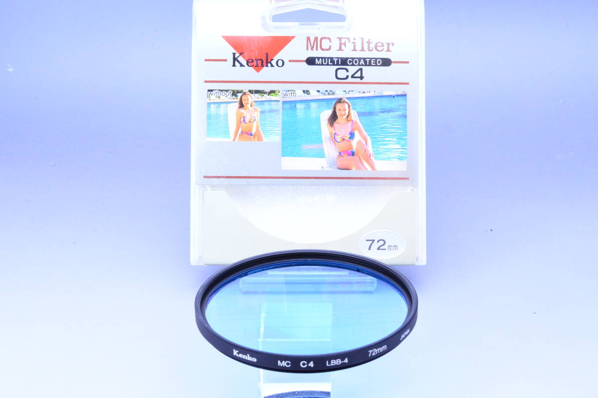 【送料無料】Kenko MC C4 LBBー4 72mm レンズフィルター拍卖