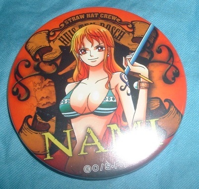 ワンピース ハウステンボス限定 輩缶バッジ ナミ拍卖