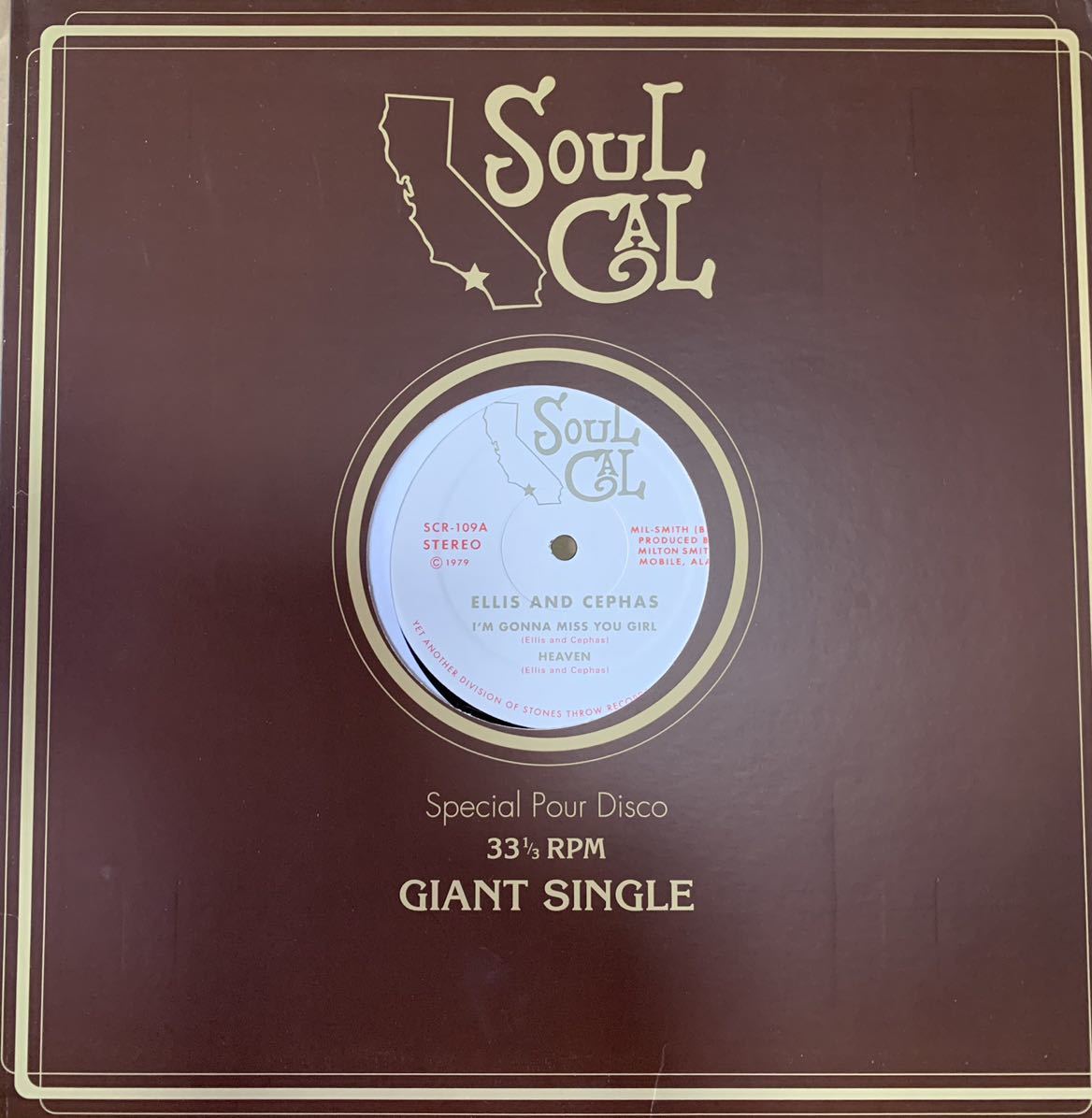 ELLIS AND CEPHAS/I'M GONNA MISS YOU GIRL拍卖