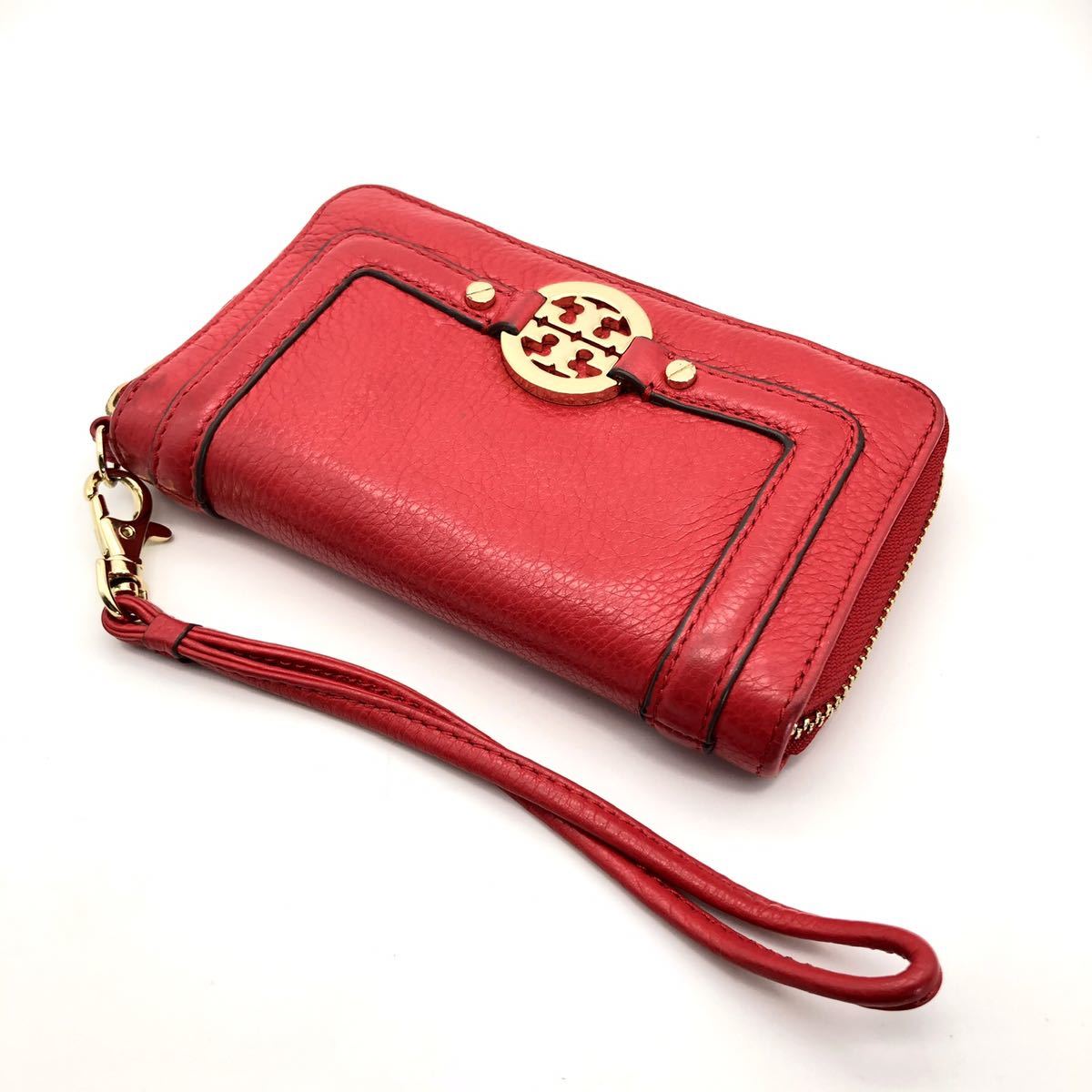 TORYBURCH トリーバーチ ラウンドファスナー 長財布拍卖