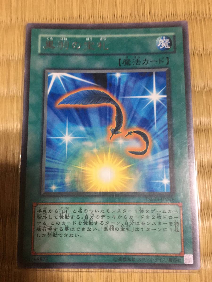遊戯王カード 黒羽の宝札 レア拍卖