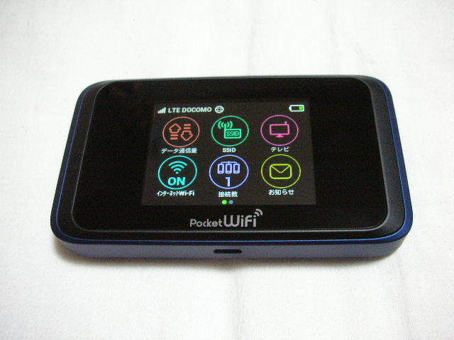 ◆中古品 ymobile ワイモバイル Pocket wifi 502HW ネイビーブルー◆SIM ロック 解除 済み HUAWEI ルーター b拍卖