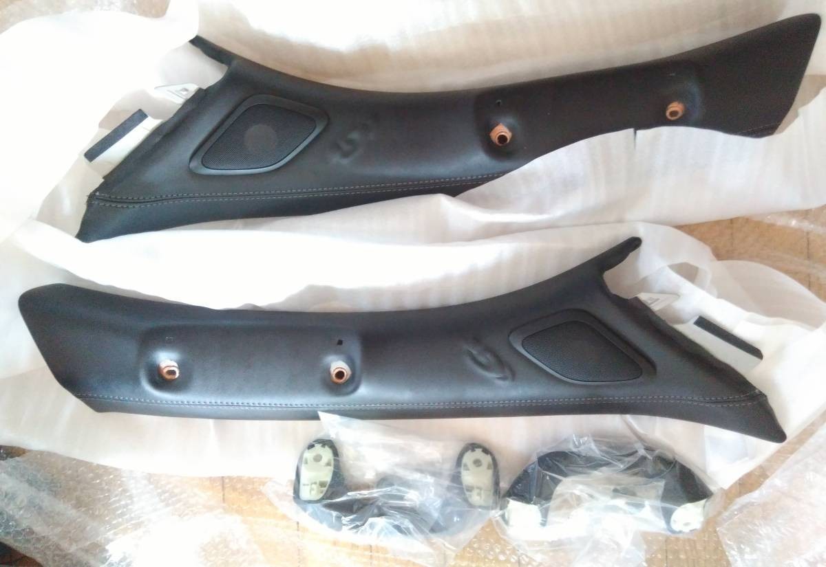 Grazio&Co. レクサスLX PVCレザー Aピラーパネル グレーステッチ グラージオ JDM parts拍卖