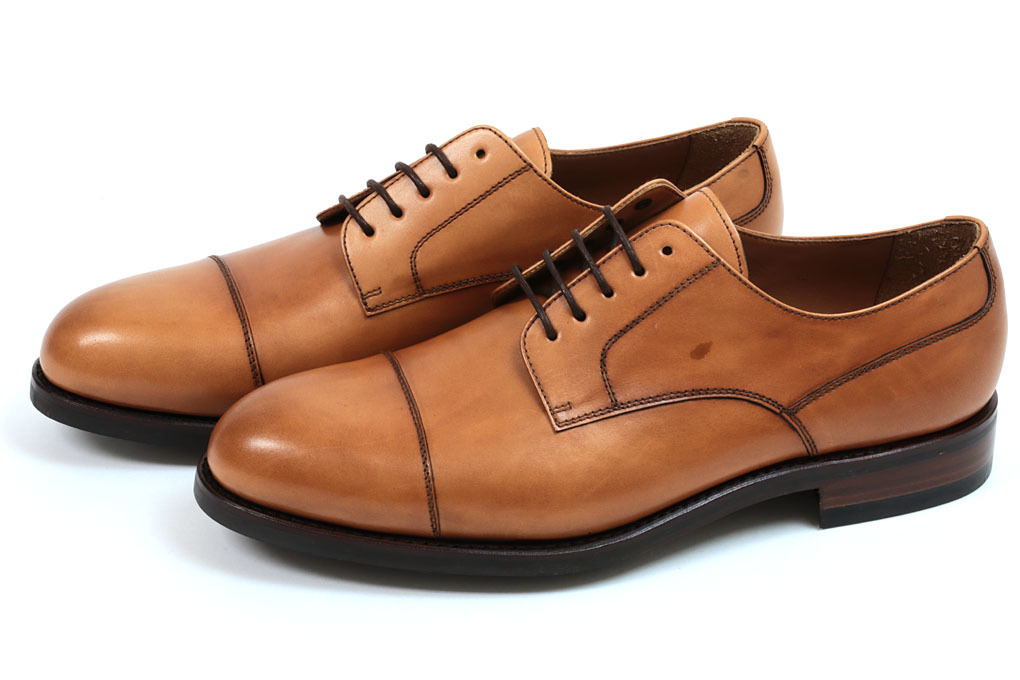 新品-YA176- ヤンコ ストレートチップ ライトブラウン 8.5(27.0cm) YANKO拍卖