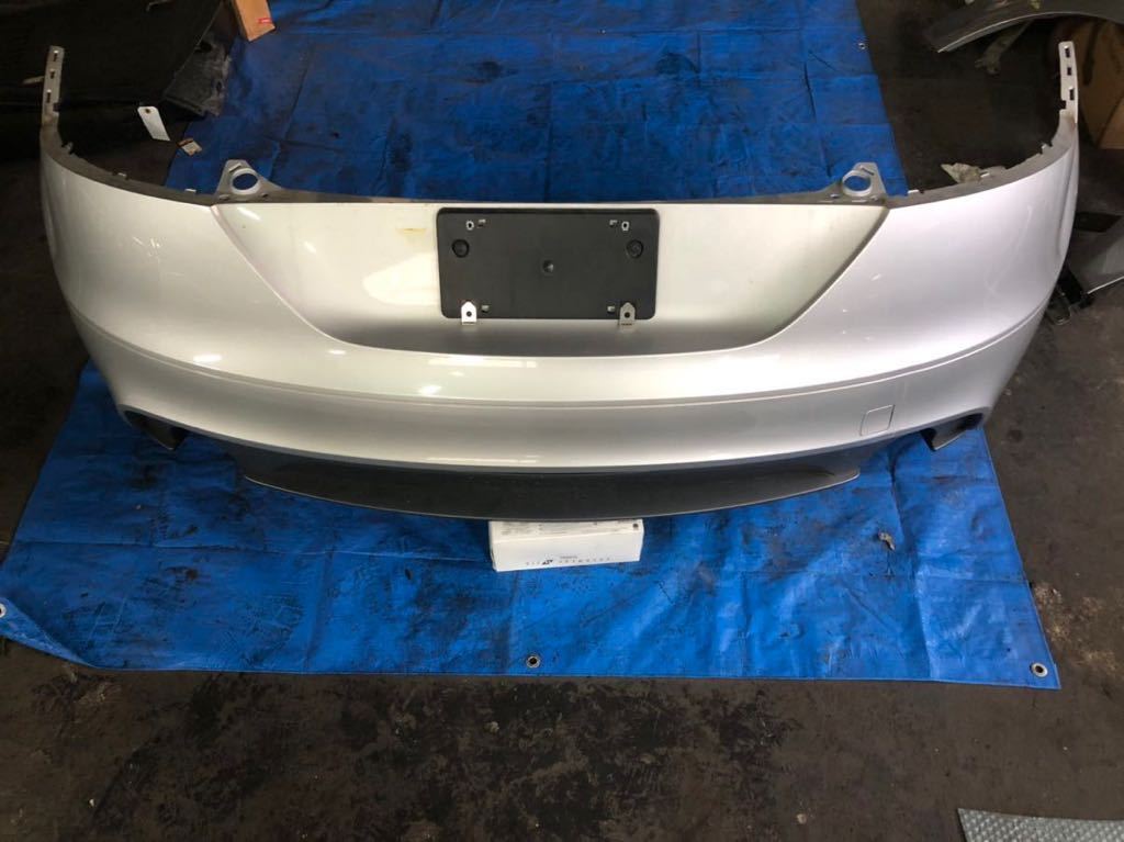 アウディ TT 8J クワトロ Sライン リアバンパー マーカー付き LX7W シルバー拍卖