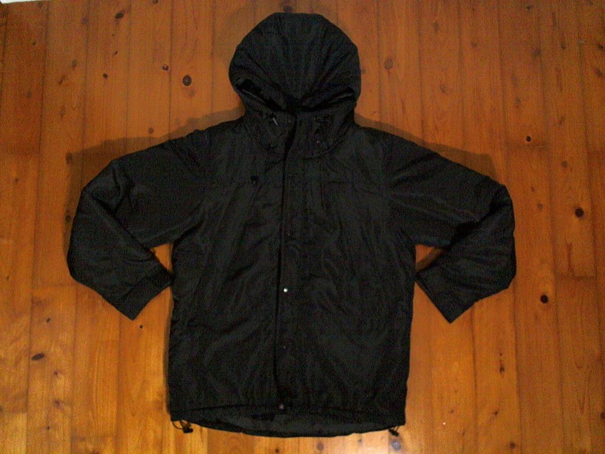 ★ロシェル【roshell】ジップアップ 中綿パーカ ジャケット ジャンパー M 黒 ブラック拍卖