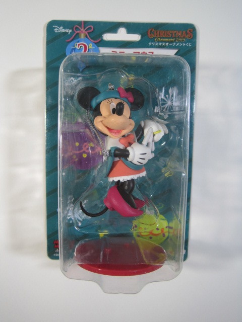 未開封 ミニーマウス フィギュア DISNEY クリスマスオーナメントくじ HAPPYくじ 2019 ディズニー拍卖