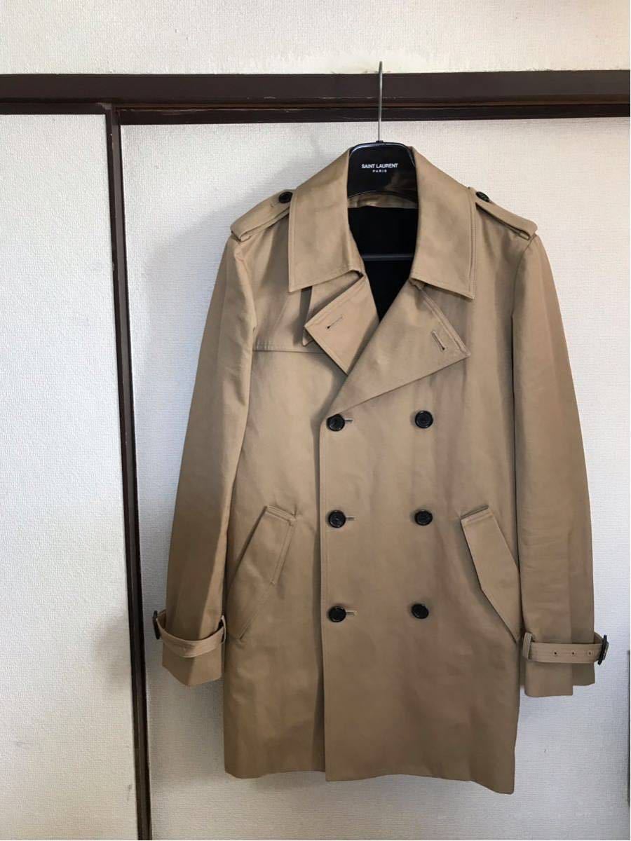 【良品】【ライナー着脱可能】 LITHIUM HOMME リチウムオム トレンチコート ミリタリー ライナー付き 即決早い者勝ち拍卖