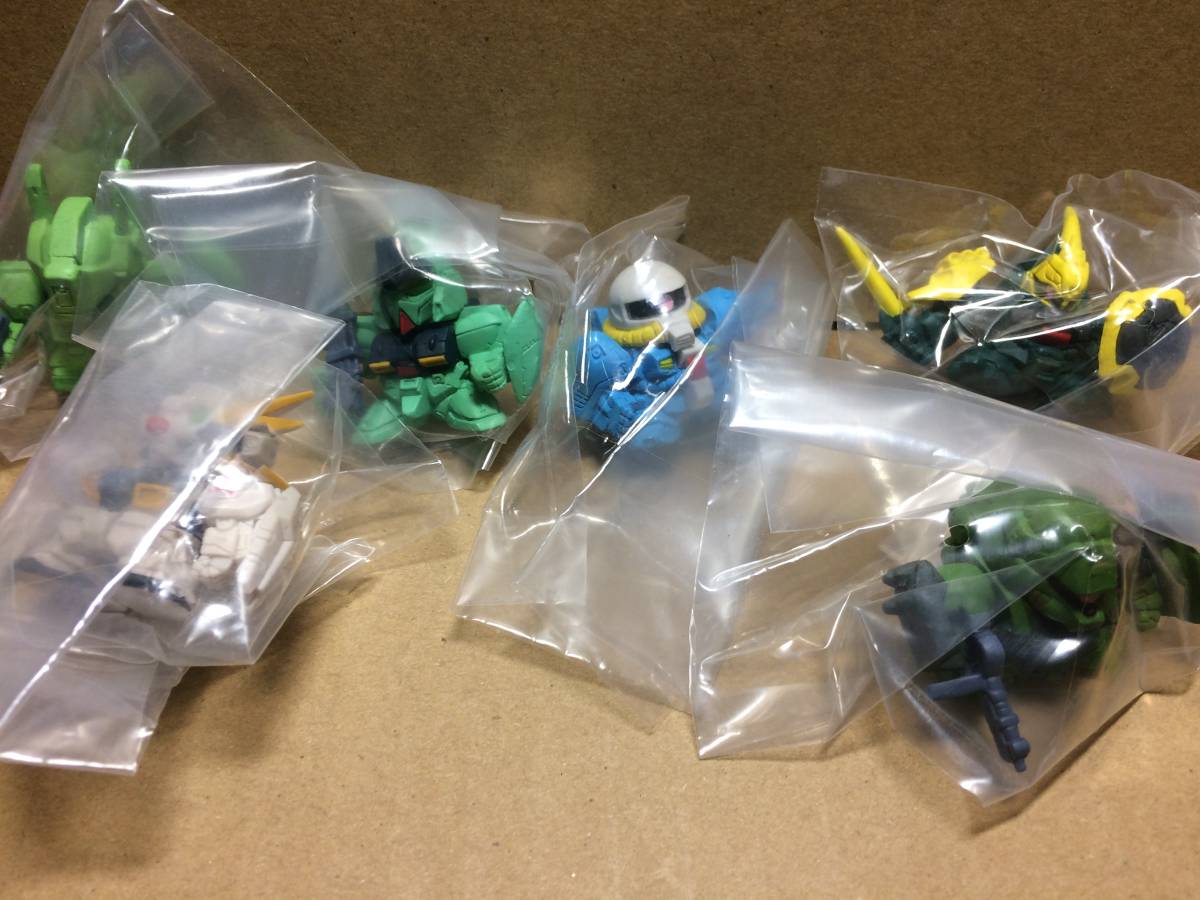 バンダイ SDガンダムフルカラー ステージ15 全6種セット νガンダム ホビーハイザック ヤクト・ドーガ ギラドーガ リ・ガズィ ジェガン拍卖