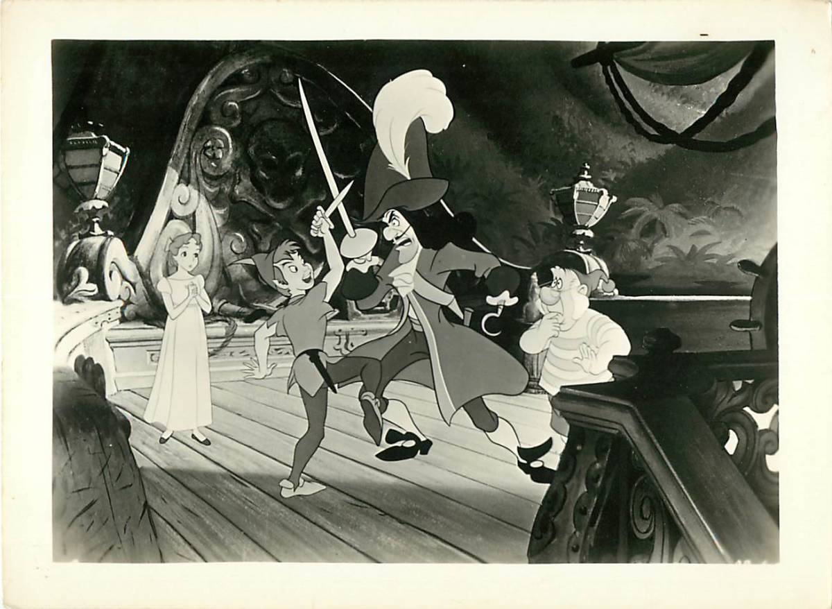 p40525『ピーター・パン』スチル ハミルトン・ラスケ クライド・ジェロニミ ウィルフレッド・ジャクソン ボビードリスコール拍卖