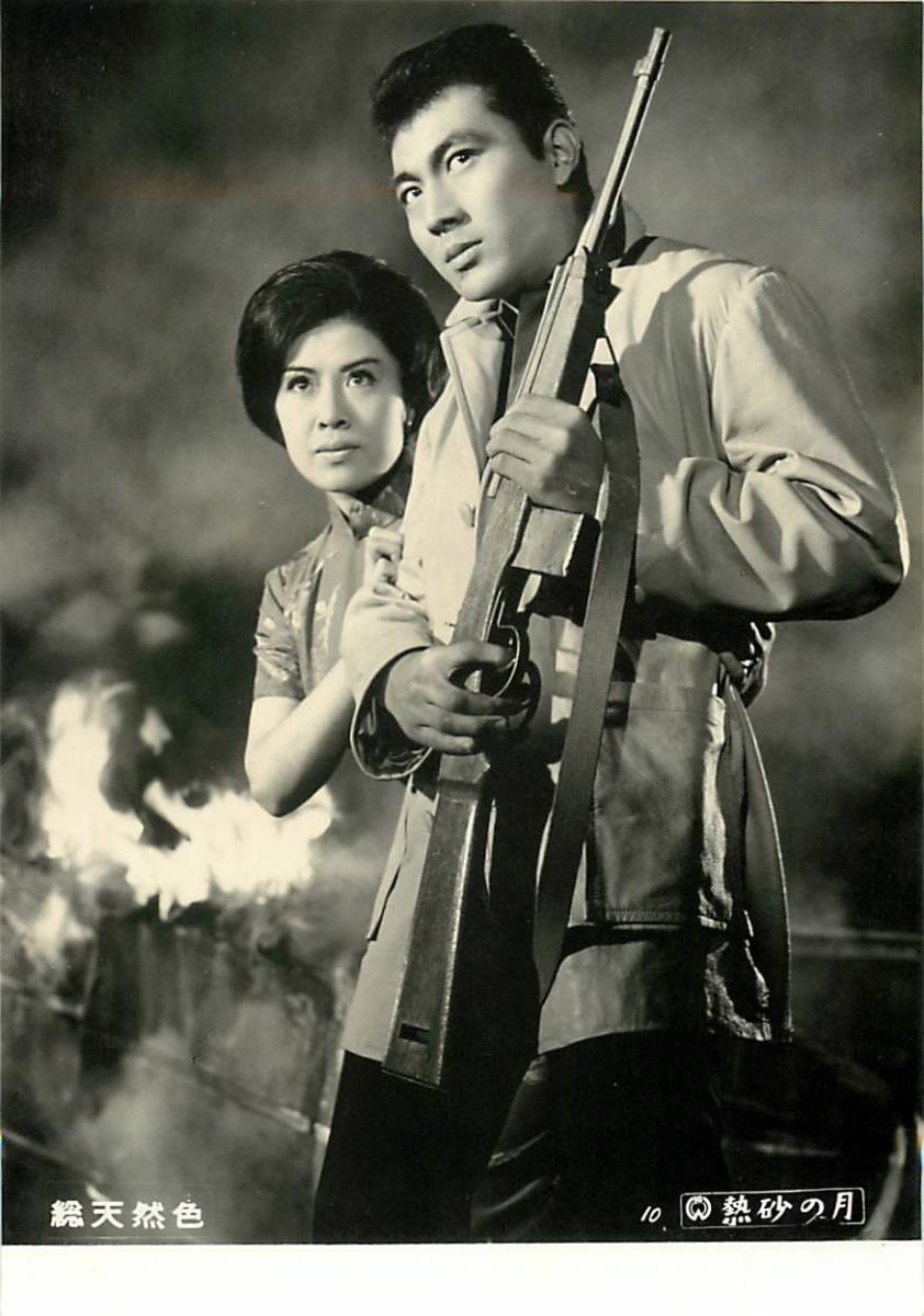 p40715『熱砂の月』スチル 本郷功次郎 チェリト・ソリス 藤巻潤 中田康子 根上淳拍卖