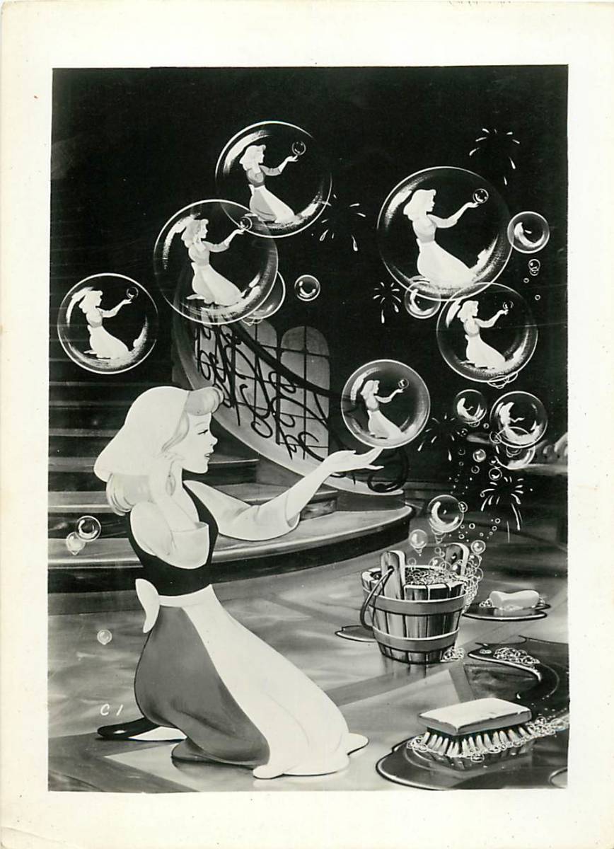 p40523『シンデレラ姫』スチル クレア・デュブレイ ウィルフレッド・ジャクソン ハミルトン・ラスケ拍卖