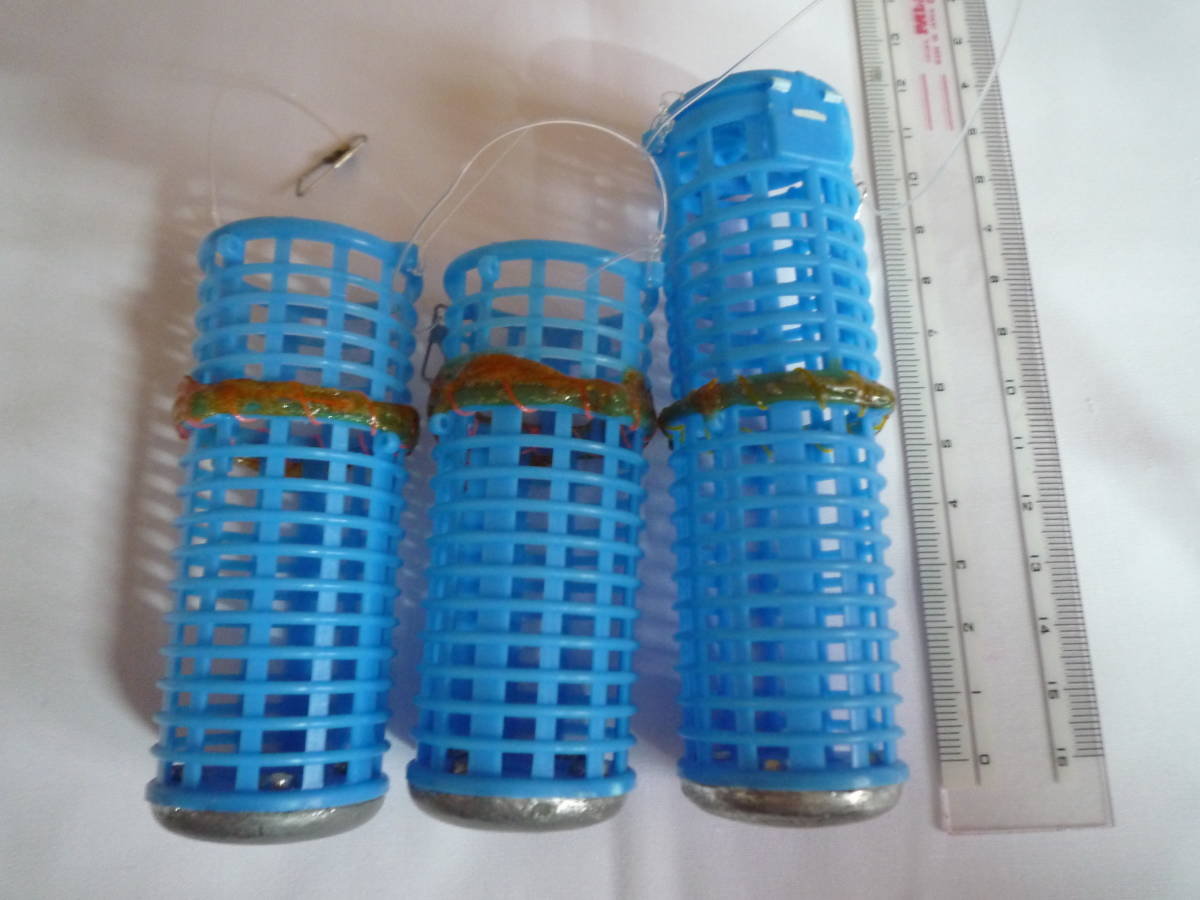 ④ まき餌 撒き餌 サビキかご 改良品 錘負荷約12号拍卖