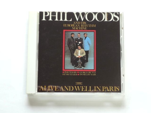 国内盤 CD【TOCJ5960】フィル・ウッズ & ヨーロピアン・リズム・マシーン / Alive and Well in Paris / 送料310円拍卖