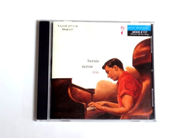 輸入盤 CD【722937007722】Bernie Nerow バーニー・ニーロウ / The Bernie Nerow Trio / 送料310円拍卖