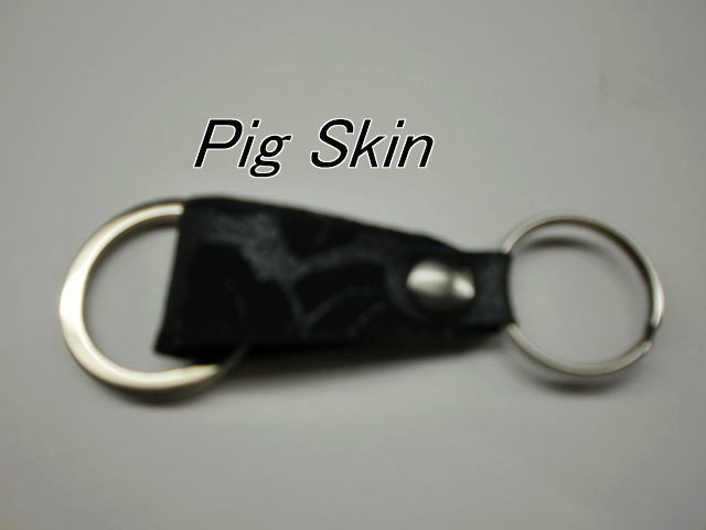 一点品 送料無料440-4ピッグスキン捺染のキーホルダー拍卖