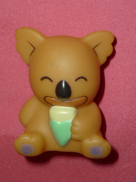 激レア!カワイイ♪ ロッテ コアラのマーチ ソフビ製 マスコット ②拍卖