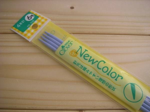 ○gai:nai **№017 ○○ クロバー 編み針 棒針 4本針 6号 長 (約30cm)拍卖