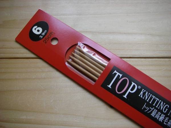 nai **№173 ○○○ TOP 編み針 5本針 6号 長(25㎝)拍卖