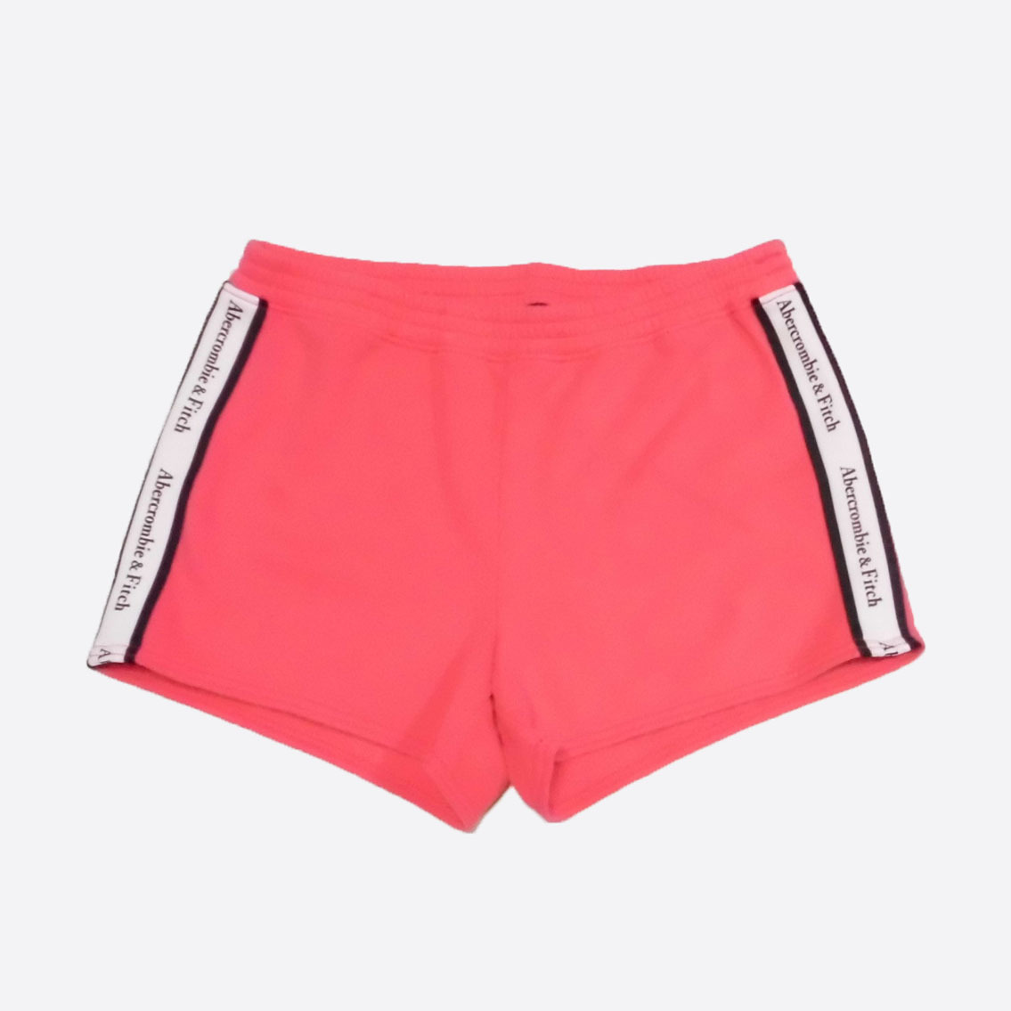 ★SALE★Abercrombie & Fitch/アバクロ★ロゴテープスウェットショートパンツ (Pink/S)拍卖