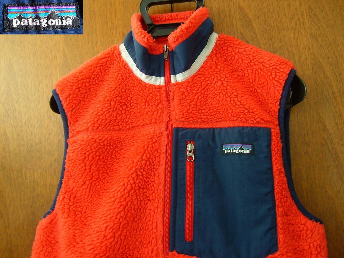 ※ダメージ箇所有 パタゴニア patagonia Classic Retro-X Vest クラシックレトロXベスト フリースベスト拍卖