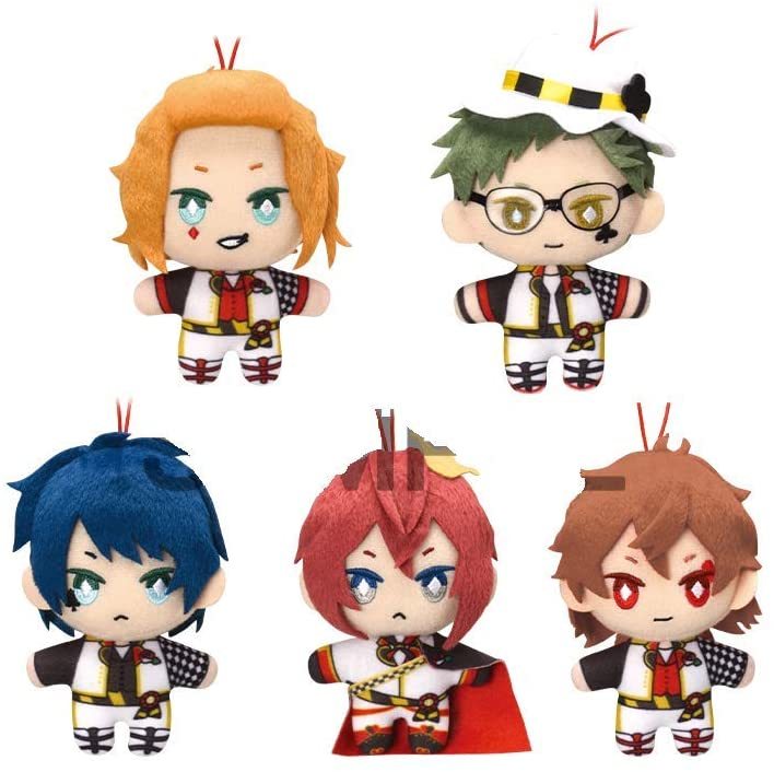 ディズニー ツイステッドワンダーランド エクストラ寮服マスコット ~ハーツラビュル寮~ 3種セット リドル・エース・ケイト拍卖