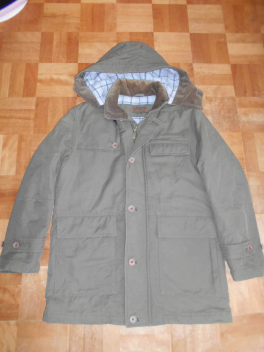 ★ARROW no.GMD-89055 スタンドカラーフーデッドフィールドコート★カーキsizeM★拍卖