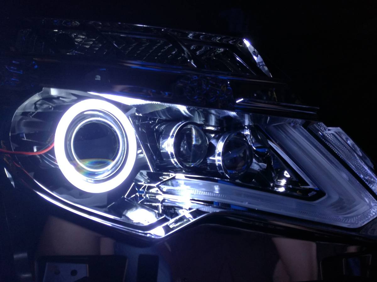 工賃無料 ヘッドライト加工用 イカリング プロジェクター シーケンシャルウインカー CCFL SMD COB アルファード ヴェルファイア クラウン拍卖