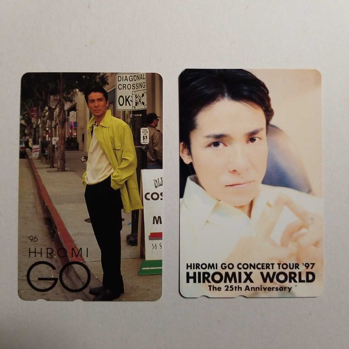 郷ひろみ テレカ 未使用 テレホン カード 2枚セット拍卖