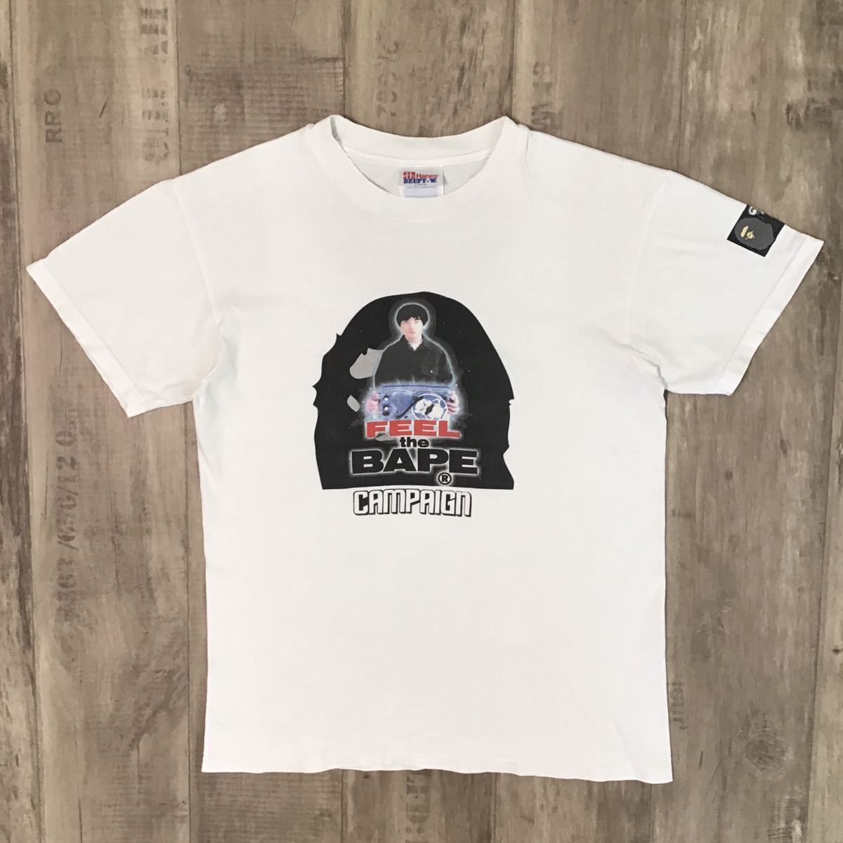 ★当選品★ 1998年 コーネリアス Feel the BAPE campaign Tシャツ Sサイズ a bathing ape vintage エイプ ベイプ アベイシングエイプ nigo拍卖